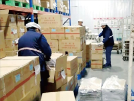 庫(kù)房入荷分揀區(qū)